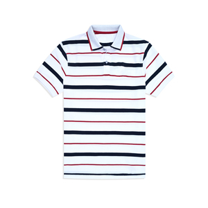 Polo personnalisé de haute qualité à manches courtes en polyester avec logo personnalisé et polos imprimés pour hommes - Product Image 1