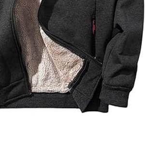 Chaqueta informal con capucha para hombre Sudadera con cremallera Sudadera deportiva de moda para hombre Sudadera con capucha hecha por vestido deportivo - Product Image 3