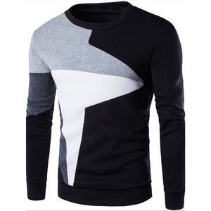 OEM Soft Man 100 Cotton Regular Fit Winter <b>Lined</b> Solid Custom Embroidered Logo Crewneck <b>Hoodies</b> Sweatshirts for <b>Men</b> - Product Image 5