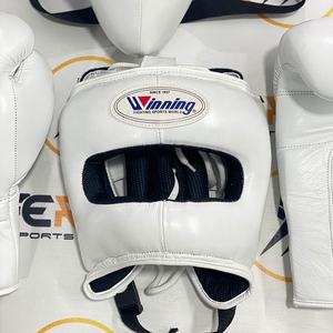 Gants de MMA en cuir de vachette véritable OEM, ensemble de sparring de boxe avec poignées antidérapantes, design respirant, entraînement professionnel - Product Image 6