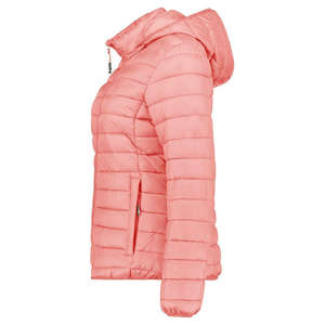 Veste matelassée d'hiver imperméable avec logo personnalisé pour femmes Veste matelassée à bulles à la mode Veste matelassée courte pour femmes - Product Image 4