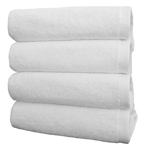 Toallas de baño personalizadas al por mayor de fábrica extra grandes 100% algodón Hotel de lujo algodón de gran tamaño toallas duraderas personalizadas para Hotel - Product Image 1