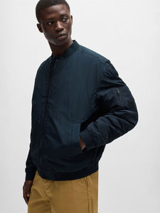 Blouson d'aviateur personnalisé à motif de logo Street Wear Service OEM Blouson d'aviateur 2025 de haute qualité pour hommes - Product Image 5