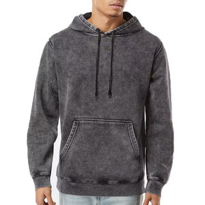 Sweat à capuche unisexe Acid Wash Hoodies Homme Streetwear - Product Image 1