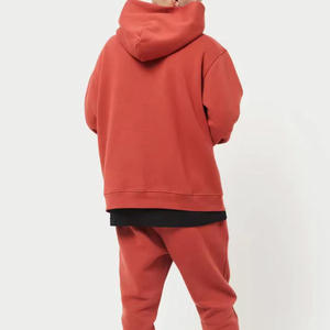 Sweats à capuche surdimensionnés 2025 personnalisés de haute qualité pour hommes sweats à manches régulières sweats à capuche d'hiver avec logo imprimé personnalisé - Product Image 4
