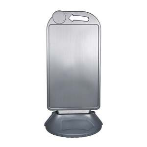 Portable UV-Printed <b>Poster</b> <b>Frame</b> 127 cm (Large Grey Advertising Board) for Indoor & Outdoor Use - Product Image 1