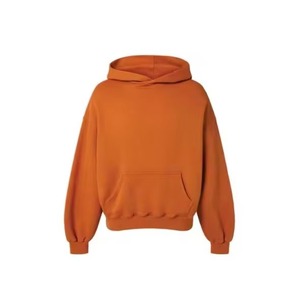 Sudadera con Capucha de Estilo Urbano para Hombre y Mujer, Corte Regular, Invierno, Ecológica, Transpirable, de Algodón, Personalizable, Teñido Liso Digital - Product Image 1