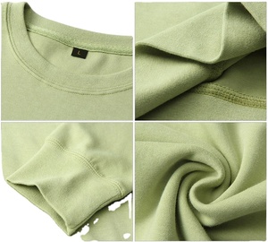 Sudaderas Extra Grandes con Cuello Redondo al Mejor Precio para Hombre, Suéter de Punto, Sudadera Corta de Otoño para Hombre y Mujer - Product Image 6