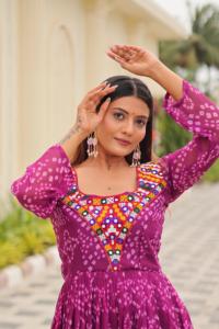 2024 été Foux georgette nouvelle mode filles longue grande taille col rond Foux georgette mariage plage formel parole longueur vêtements - Product Image 5