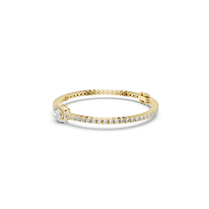 Pulsera de Diamantes CVD de Laboratorio de 1.5 CT, Corte Marquesa y Esmeralda, Oro de 18K, 14K, 10K y Plata 925, Oro Rosa, Amarillo, Blanco - Product Image 6