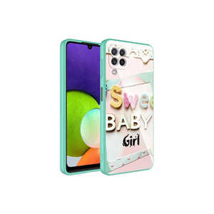Étui en silicone époxy rigide à motifs avec protection caméra ANKY Series pour Samsung Galaxy M22 - Product Image 1
