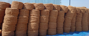 COCONUT <b>FIBER</b> COIR ROPE GARDENING NATURAL WHOLESALE FROM VIETNAM for Export and Industrial Use - Product Image 2