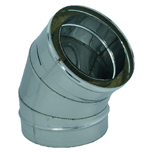 Gomito a doppia parete A 45 cm 8/13 - Product Image 1