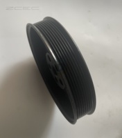 Pièces de moteur ZCEC Poulie de vilebrequin QSL9 3943661, Poulie de ventilateur, Poulie de ventilateur de refroidissement, Poulie de ventilateur de radiateur, Poulie de courroie de ventilateur, Poulie de ventilateur