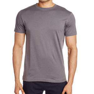 Lo último en camisetas personalizadas elegantes, venta al por mayor, tu propio logotipo, 100% algodón, camiseta de gran tamaño para hombre, camisetas casuales cuadradas lisas para hombre - Product Image 5