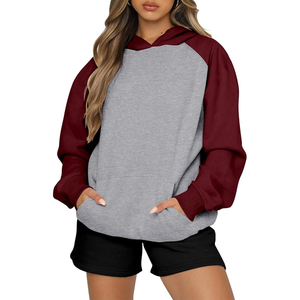 Sudadera con capucha cómoda para mujer Sudadera con capucha de algodón coreano de talla grande regular, mezcla de energía, forro polar - Product Image 2