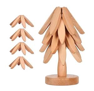 Posavasos de Madera Marrón con Acabado Liso |   Eco Natural |   Precio de Fábrica al por Mayor - Product Image 1