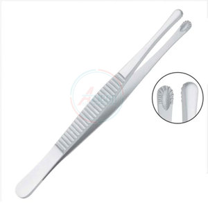 Pinzas quirúrgicas de acero inoxidable de alta calidad 2025 para tejidos, con fuente de alimentación manual, diseño pakistaní, venta al por mayor, bajo costo. - Product Image 2