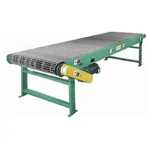 Hot Selling Wire Mesh Conveyor Hoch temperatur beständiger Edelstahl Metall Flat Flex Mesh Conveyor für die Produktions linie