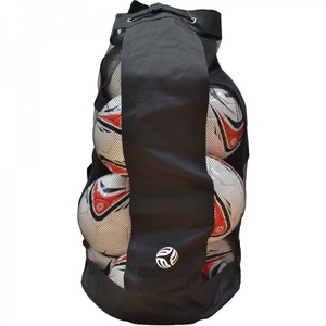 Heavy-Duty Oxford Mesh Sports Gym Backpack Volleyball Football Soccer Tennis Ball Sack with <b>String</b> Closure for Sports Use - Product Image 1