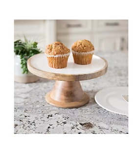 ที่วางเค้กทำด้วยมือ,แท่นวางเค้กที่หรูหราทำจากไม้ธรรมชาติ - Product Image 2