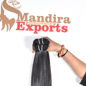 Extensiones de cabello humano vietnamita de templo de paquetes rectos de color negro de proveedor virgen puro crudo 100% - Product Image 3