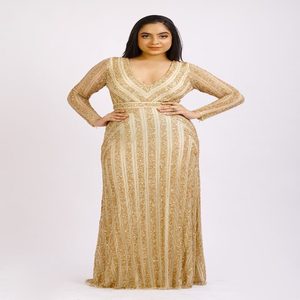 Vestido Largo de Sirena sin Espalda de Lujo para Mujer | Vestido de Noche de Alta Calidad para Fiestas y Eventos de Gala | Fabricante de la India - Product Image 1