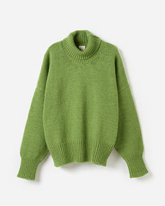 Custom High Quality 100% Cotton Crew Neck Bohemian <b>Cardigan</b> Sweater <b>Crocheted</b> Jacquard Front Buttons Women's Winter Regular - Product Image 1