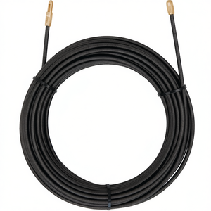 CABERE 20m Cable Espiral Retráctil Quadroflex de Acero de 4mm para Gestión de Cables con Ojal y Cabezal de Búsqueda - Product Image 3