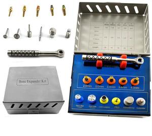 Kits dentales de la mejor calidad, kit de taladro expansor de hueso, instrumentos de implante dental de acero inoxidable - Product Image 1