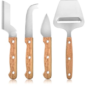 Esparcidor de queso, pulido de plata rebanador de mantequilla, fregona blanca completa con mango, cocina de lujo elegante, juego de rebanador de queso personalizado - Product Image 4