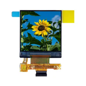 Schermo Lcd transflettivo quadrato da 1.3 pollici leggibile al sole risoluzione 176*176 interfaccia SPI modulo Lcd Tft da 1.28 pollici per orologio