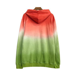 Sudadera con capucha de algodón de 400gsm para hombre, ropa personalizada, franela teñida colgante de fabricantes para ropa de calle de invierno - Product Image 3