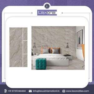 กระเบื้องปูพื้นเซรามิกหลากสีดีไซน์ทันสมัยมีหินอ่อนเคลือบเงาทรงสูงขนาด600x1800 60x180ขนาด - Product Image 2