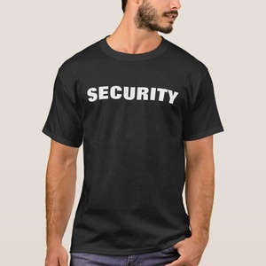 Camiseta de Verano para Guardias de Seguridad, Corte Clásico, 100% Algodón, Ligera, Color Gris, Ropa de Trabajo con Logotipo Personalizado OEM - Product Image 3