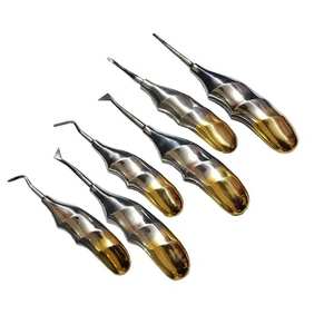 Elevador de raíz de extracción dental Instrumento quirúrgico oral de acero inoxidable Premium para extracción de dientes segura - Product Image 3