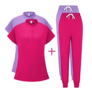 Nouveaux accessoires d'infirmières femmes uniformes médicaux hôpital médecin gommages ensembles clinique dentaire Salon de beauté Spa vêtements de travail pour animaux de compagnie vêtements - Product Image 1