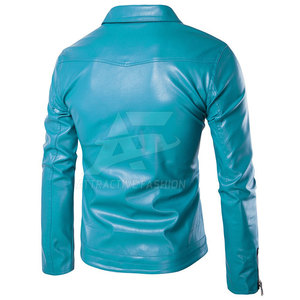 Fashion Winter <b>Jacket</b> With Elegant Casual Finish For Modern <b>Men</b> <b>Leather</b> <b>Jacket</b> Outdoor Comfort - Product Image 2