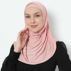 Accessoires de mode musulmane personnalisés avec logo, vêtements traditionnels, abaya sportive pour femme, hijab, foulard en polyester durable et respirant - Product Image 1