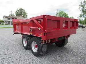 Heavy Duty Hydraulic Dump <b>Trailer</b> <b>Tractor</b> <b>Trailer</b> Brand Tandem Axle Steel Frame High Safety 1 Year Warranty for Farming - Product Image 5