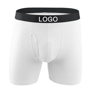 Bóxer de hombre de alta calidad con logotipo personalizado OEM, ropa interior cómoda y transpirable, nuevo diseño, venta al por mayor de Bangladesh - Product Image 1