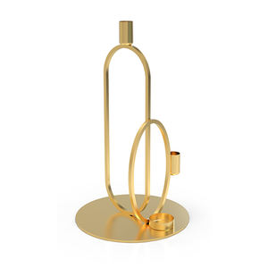 Modern Beautiful Iron Gold & Vintage Taper <b>Holder</b> for Easter Christmas & Wedding Parties Metal Tealight Candle <b>Holder</b> for Events - Product Image 6