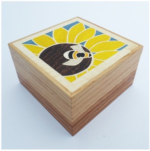 Boîte à bijoux imprimée en bois Accessoires cadeaux Boîte à bijoux de qualité incroyable à un prix raisonnable - Product Image 6