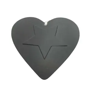 Wholesale Iron Hanging Heart Black Color Luxury Design <b>Wall</b> Hanging for Living Room Handmade Customized in Bulk - Product Image 1