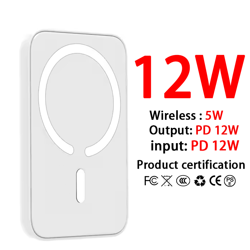 12W-White