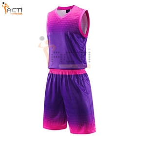 Uniforme de basket-ball personnalisé uniforme de basket-ball uni à bas prix fabriqué au Pakistan pour hommes - Product Image 1