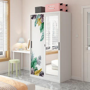 Armario almirah moderno de acero inoxidable para dormitorio - Product Image 1