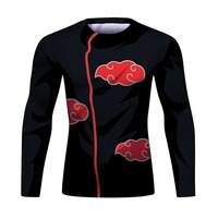 T-shirts à manches longues Erni Sports imprimés, respirants, UPF50, antibactériens, écologiques, en polyester/nylon 180g, séchage rapide, cosplay homme