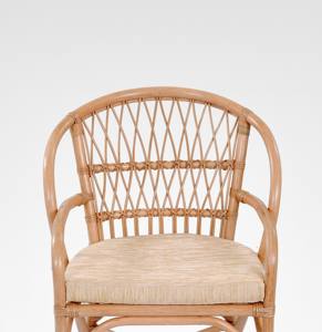 Silla Alvin de Estilo Vintage Natural para Hogar, Hotel, Apartamento, Ratán, Mimbre, para Comedor, Sala de Estar, Muebles - Product Image 5