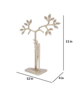 Sculpture d'accent de table en métal pour la décoration de la maison, décoration de table moderne, hôtel de luxe, restaurant, fabrication en Inde, vente en gros - Product Image 3